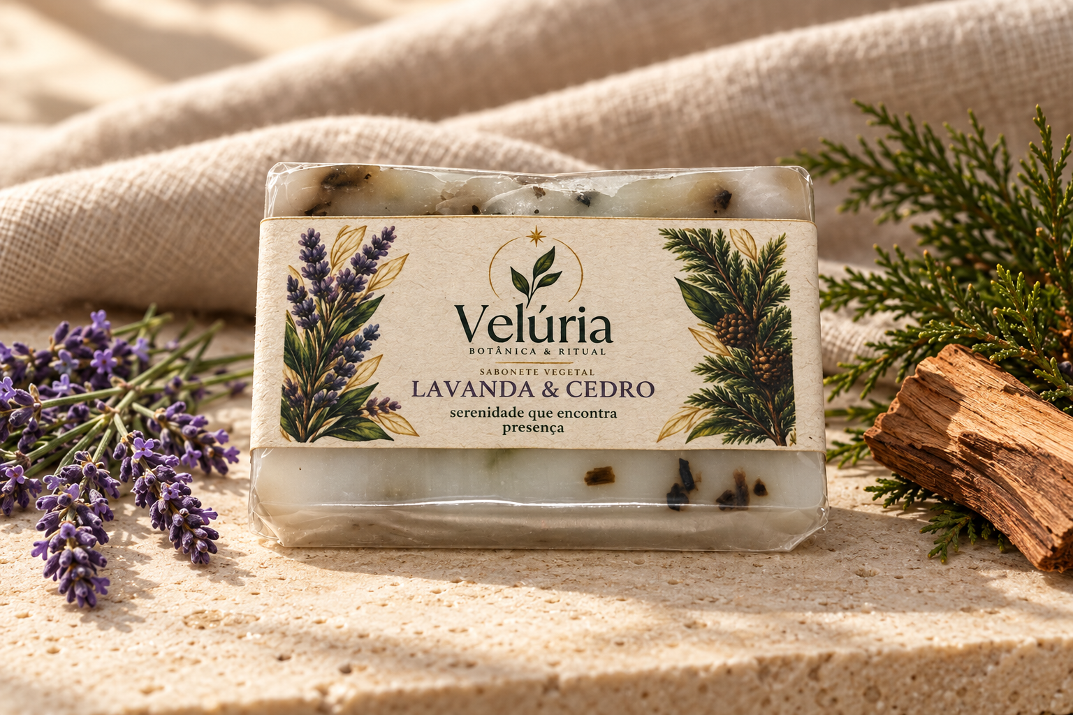 Sabonete Lavanda & Cedro